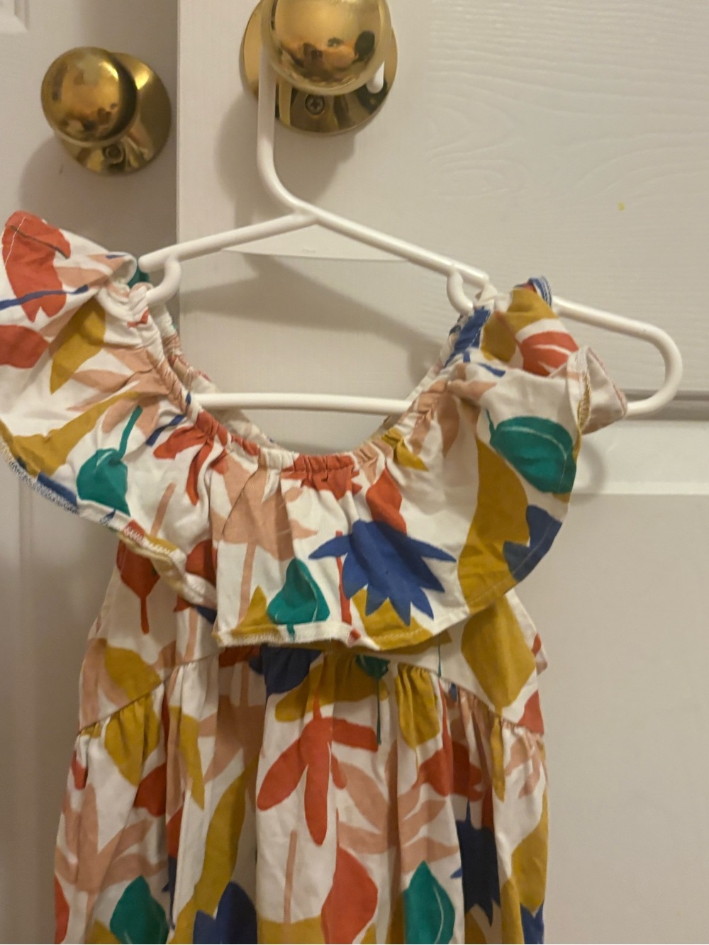 Tea Collection Multicolor Leaf Ruffle Sundress - Picture 2 of 3